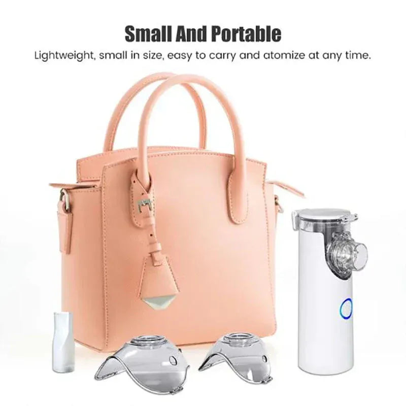 2 in 1 Compact Nebulizer - Easy To Carry & Use