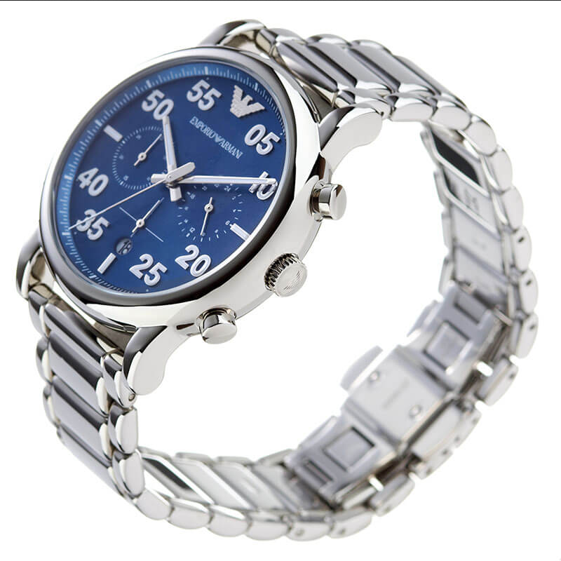 Gray Armani Gents Watch