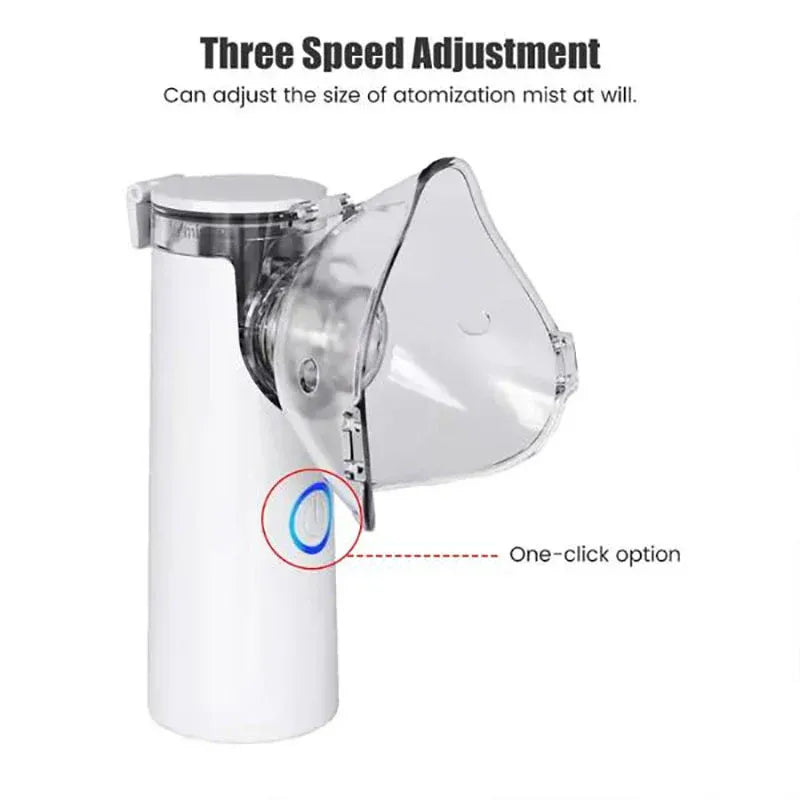 2 in 1 Compact Nebulizer - Easy To Carry & Use