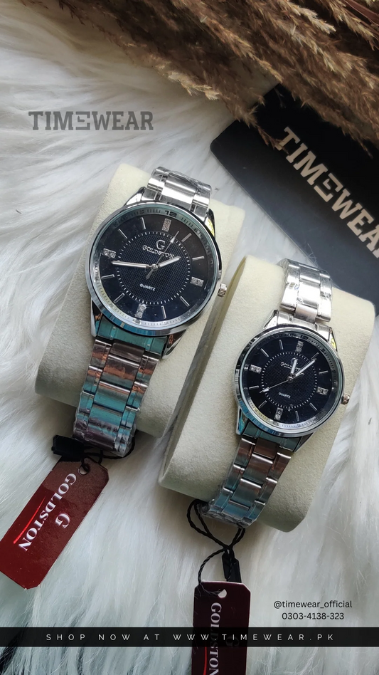 Couple Chain Watches (SB) Premikum Rolex Box