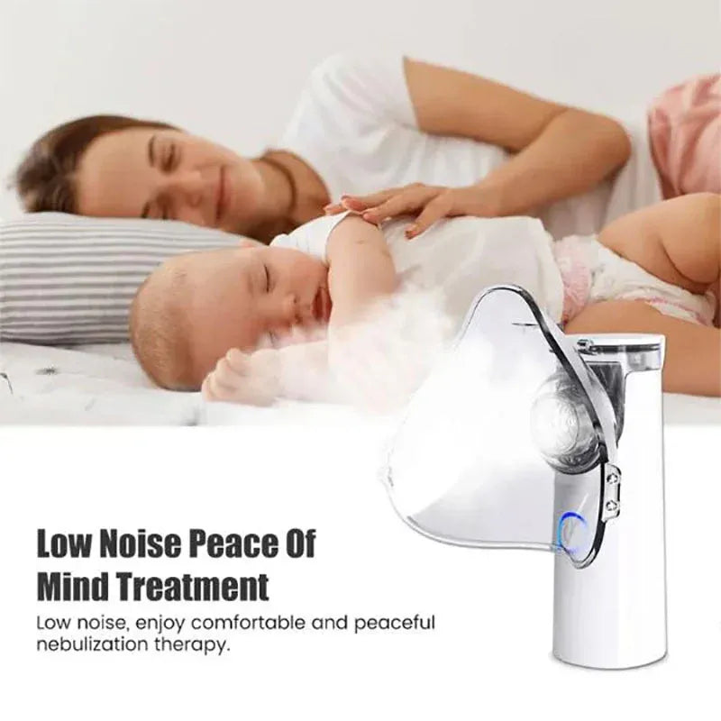 2 in 1 Compact Nebulizer - Easy To Carry & Use
