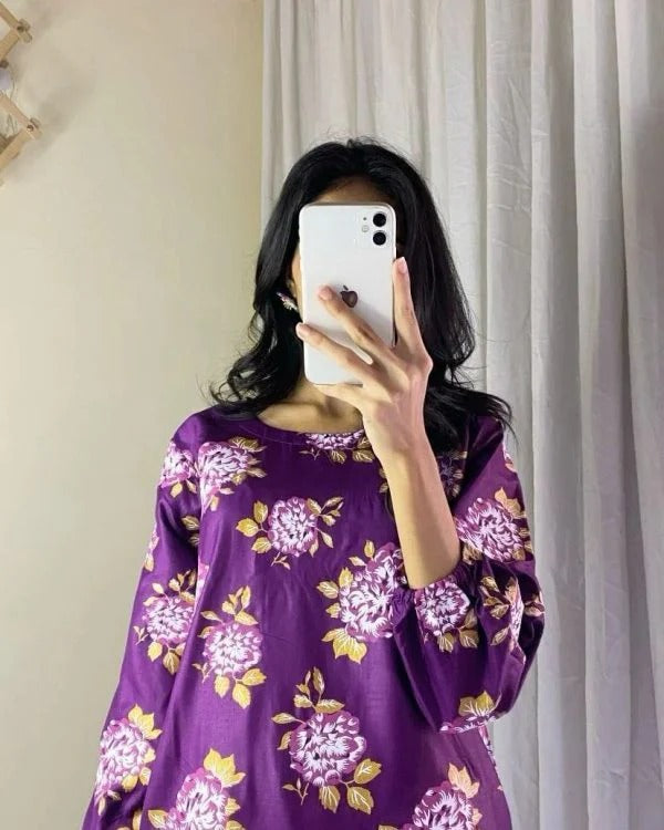 GULAB PRINT 2PCS