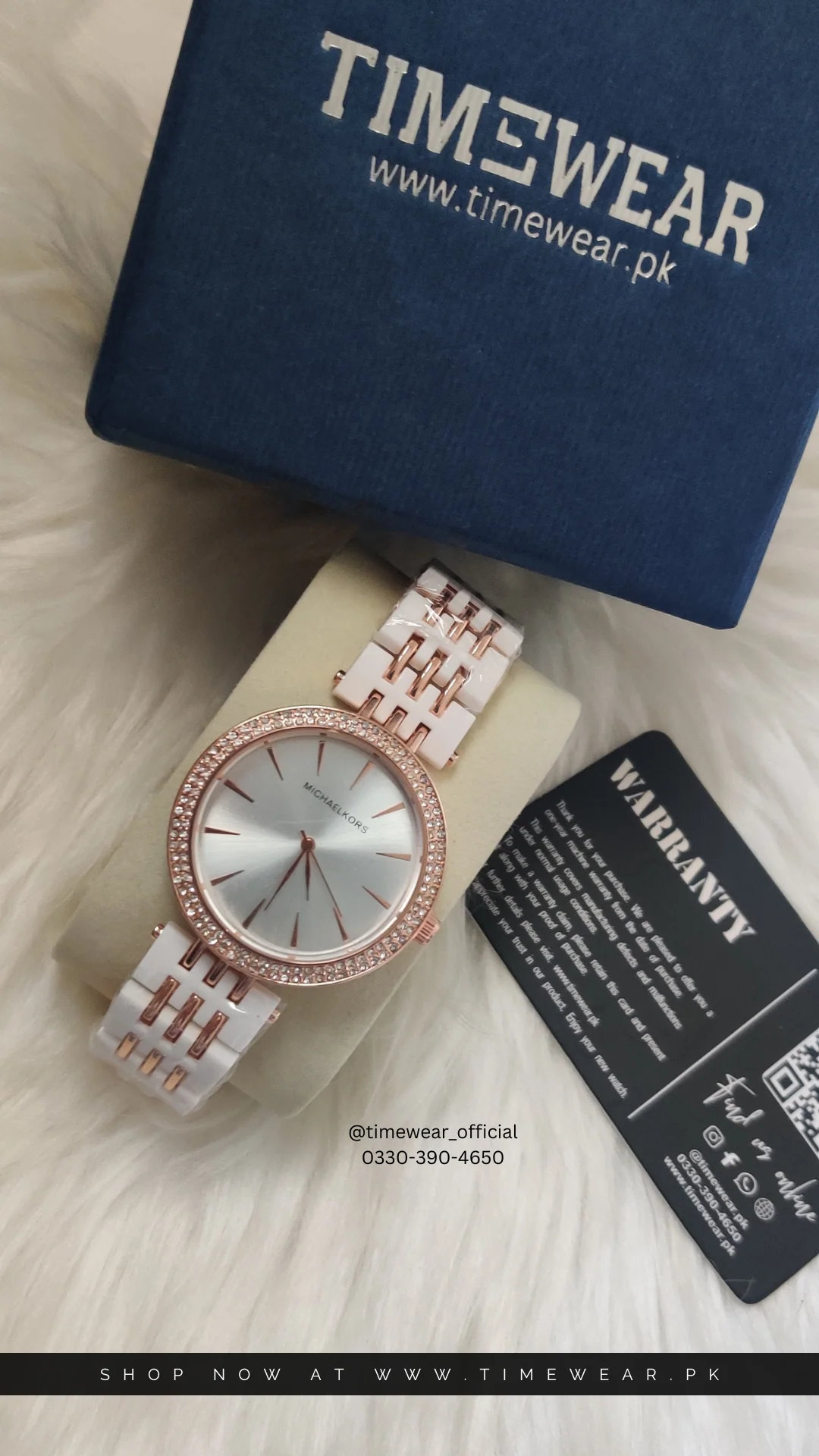 Michaels Kors Ladies (White) Standard Box